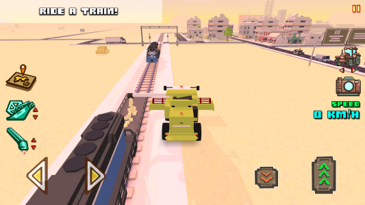 اسکرین شات بازی Blocky Farm Racing & Simulator 7