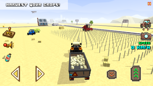 اسکرین شات بازی Blocky Farm Racing & Simulator 4