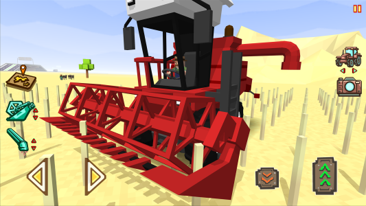 اسکرین شات بازی Blocky Farm Racing & Simulator 1
