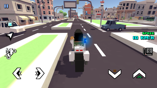 اسکرین شات 8 بازی Blocky Moto Racing: Bike Rider
