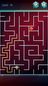 اسکرین شات بازی Maze Go 1