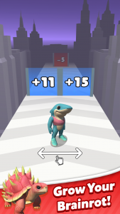 اسکرین شات 2 بازی Italian Meme Game:Merge Runner