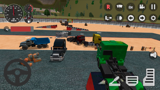 اسکرین شات بازی Hard Truck Driver Simulator 3D 3