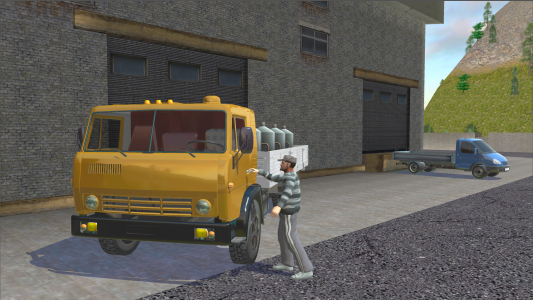 اسکرین شات بازی Hard Truck Driver Simulator 3D 1