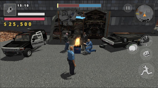 اسکرین شات بازی Police Cop Simulator. Gang War 6
