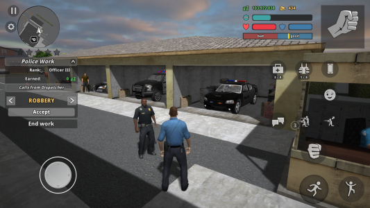 اسکرین شات بازی Police Cop Simulator. Gang War 3