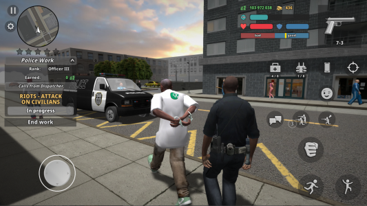 اسکرین شات بازی Police Cop Simulator. Gang War 5