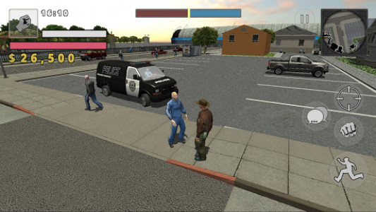 اسکرین شات بازی Police Cop Simulator. Gang War 5