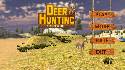 اسکرین شات بازی Deer Hunting : Sniper 3D 1