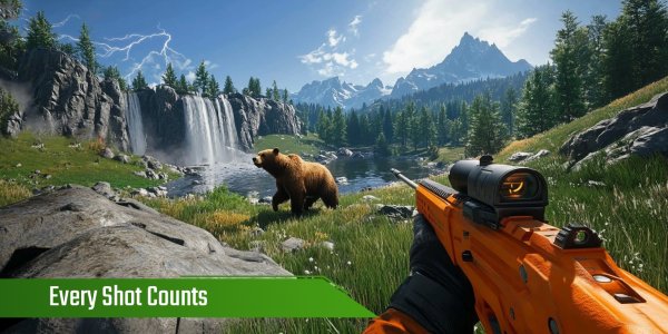 اسکرین شات 4 بازی Sniper hunting jungle animals