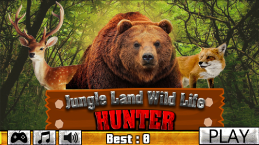 اسکرین شات بازی Jungle Land Wild Life Hunter 1