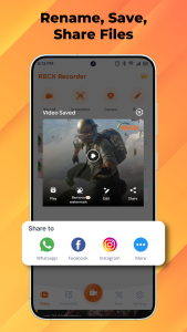 اسکرین شات 8 برنامه RECX: Screen Recorder