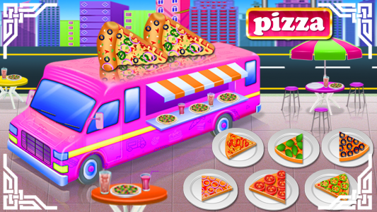 اسکرین شات بازی Street Food Truck Game 3