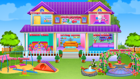اسکرین شات بازی My house and rooms clean up 2
