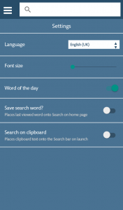 اسکرین شات برنامه Longman Dictionary of English 2