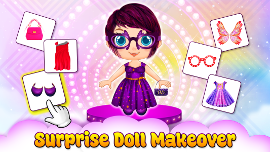 اسکرین شات 5 بازی Color Reveal Doll Unboxing