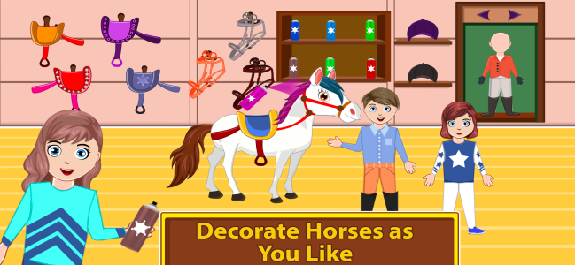 اسکرین شات 5 بازی Pretend My Horse Stable Life