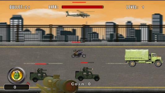 اسکرین شات بازی Helicopter Attack 4