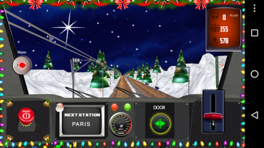 اسکرین شات بازی Christmas Train Simulator 2018 4