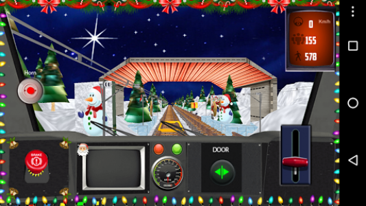اسکرین شات بازی Christmas Train Simulator 2018 3