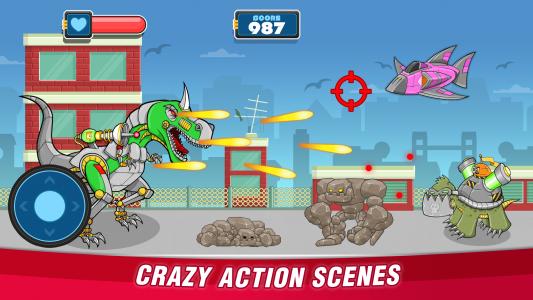 اسکرین شات بازی Assemble Dino Robot: Build, Craft & Fight 1
