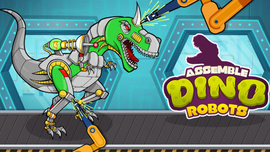 اسکرین شات 4 بازی Assemble Dino Robot Games