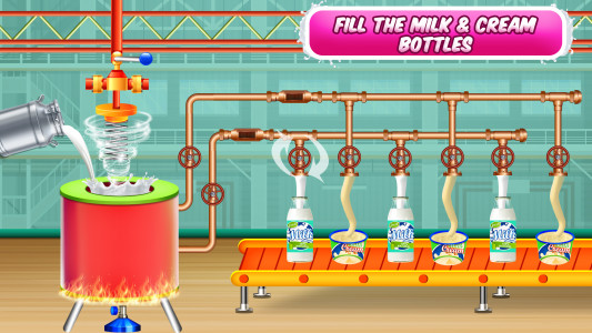 اسکرین شات بازی Dairy Farm Milk Factory Tycoon 4