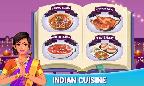 اسکرین شات بازی Indian cooking Games Food Chef 2