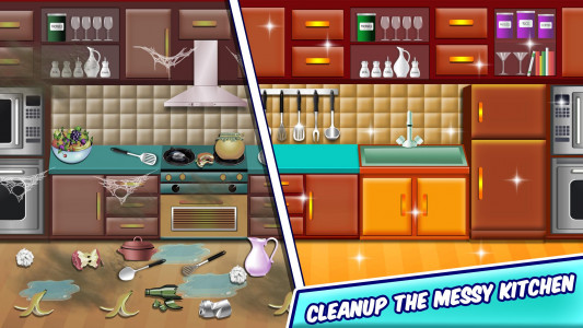 اسکرین شات بازی Girl Family House Cleaning 2