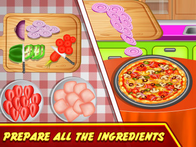 اسکرین شات بازی Pizza Maker Kitchen Cooking 2
