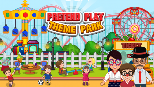 اسکرین شات بازی Pretend Town Amusement Park 1