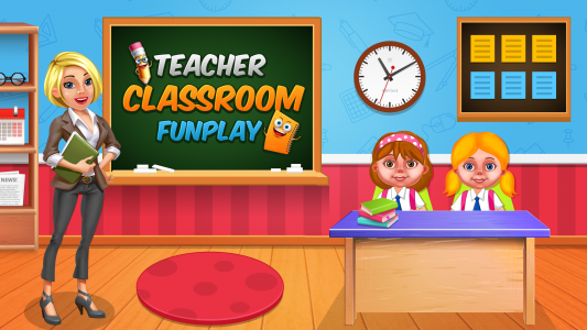 اسکرین شات بازی Teacher Classroom Fun Play 5
