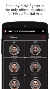 اسکرین شات برنامه MMA Underground 3