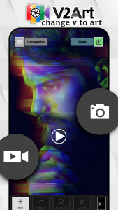 اسکرین شات 5 برنامه V2Art: Video Effects & Filters