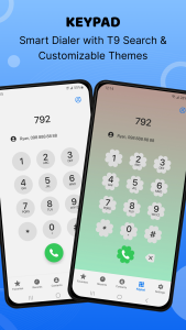 اسکرین شات 5 برنامه Phone - Dialer & iCall Screen