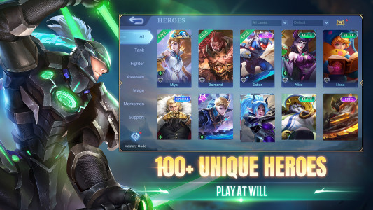 اسکرین شات 4 بازی Mobile Legends: Bang Bang