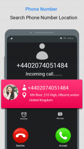 اسکرین شات برنامه Phone Number Tracker 6