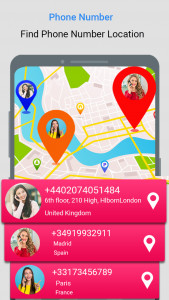 اسکرین شات برنامه Phone Number Tracker 8