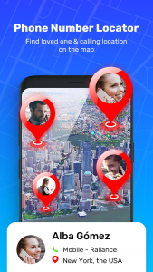 اسکرین شات برنامه Phone Number Locator Caller id 1