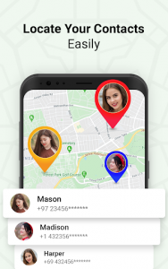 اسکرین شات برنامه Mobile Number Locator - GPS Phone Tracker Free 4