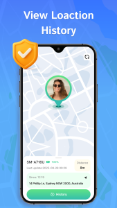 اسکرین شات 2 برنامه Mobile Phone Positioning