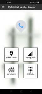 اسکرین شات برنامه Mobile Call Number Locator 1