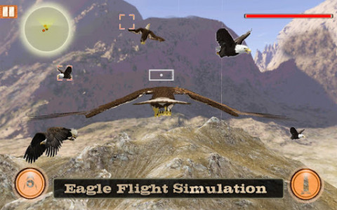 اسکرین شات بازی Eagle Bird sim Flight 5