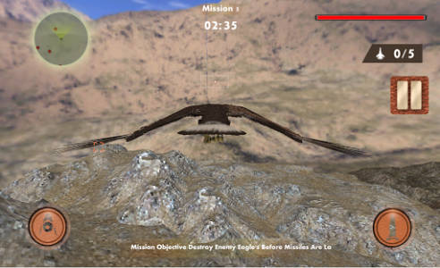 اسکرین شات بازی Eagle Bird sim Flight 4