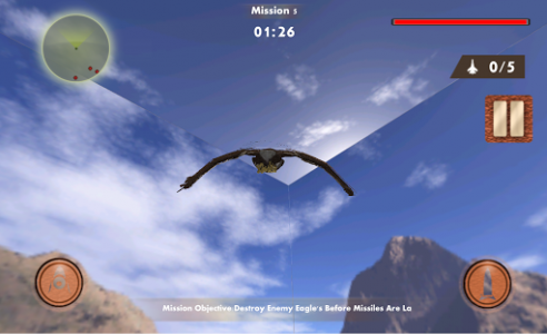 اسکرین شات بازی Eagle Bird sim Flight 3