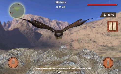 اسکرین شات بازی Eagle Bird sim Flight 1