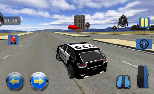 اسکرین شات بازی Police Car Driver Chase 3D 1