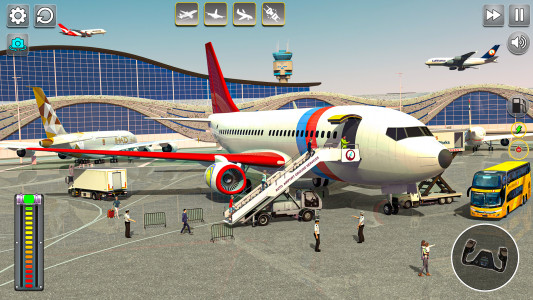 اسکرین شات بازی Airplane Game Simulator 4