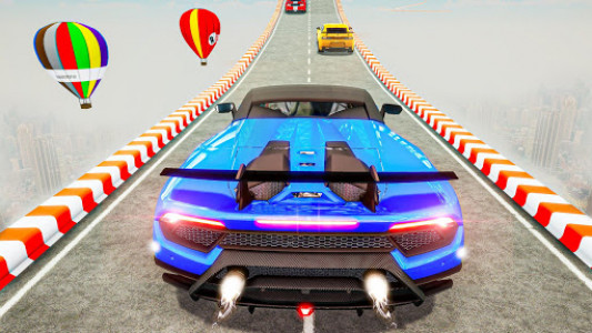 اسکرین شات برنامه Racing Car Impossible Ramp Stunts 1