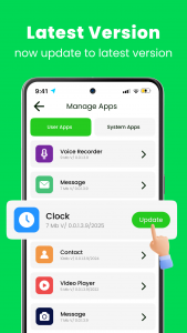 اسکرین شات 3 برنامه Software Update - Phone Update